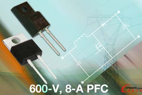 Vishay推出6款用于消費(fèi)電子的FRED Pt™超快恢復(fù)整流器