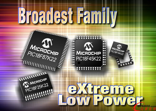 Microchip推出PIC18F系列8位單片機