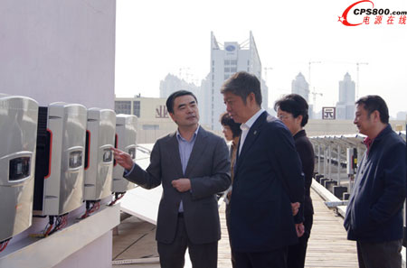 科技部高新司趙玉海司長來陽光電源調(diào)研考察