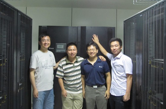 工程師順利完成臺達機房精密空調與臺達UPS的安裝調試