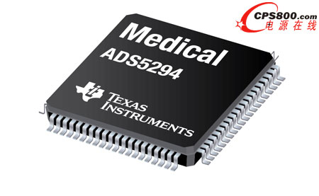 德州儀器為醫療影像應用提供最佳噪聲性能及最低功耗ADC