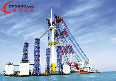 我國最大海上風電場國電龍源江蘇如東海上風電場正式建成