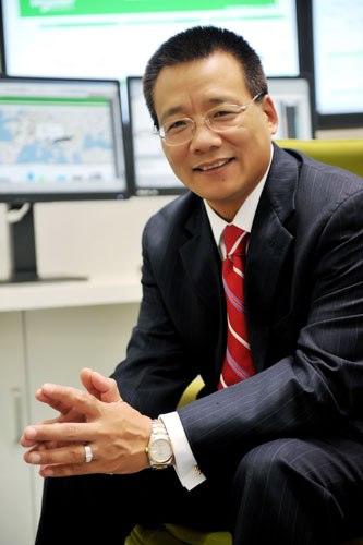 施耐德旗下APC公司全球高級副總裁、大中華區總裁黃陳宏