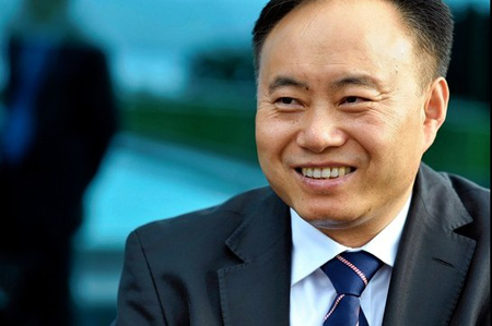 訪尚德電力創始人兼首席執行官施正榮