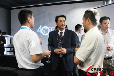 萊姆中國區總經理張宗慧和來賓共賀 40周年