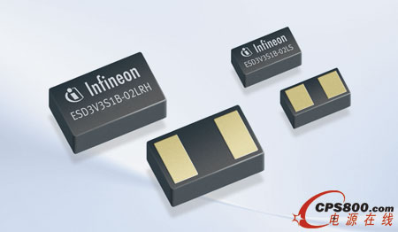 英飛凌面向低電壓應用的最新防靜電二極管