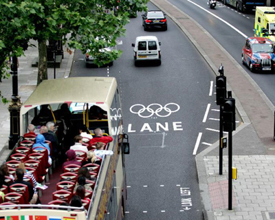 倫敦奧運會專用車道