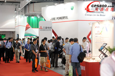 三菱電機2012PCIM展吸引眾多參展人士