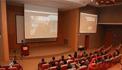 中達電通渠道年會主會場與各分會場通過網絡互賀新年