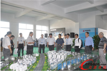 中國電源學會常務理事一行參觀華南電源創新科技園