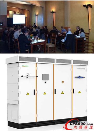 陽光電源于Intersolar北美展隆重發(fā)布750/800kW光伏逆變器新品