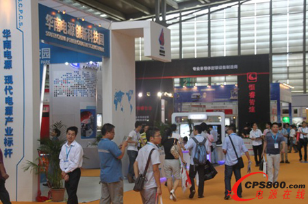 第十九屆中國國際電源展現場