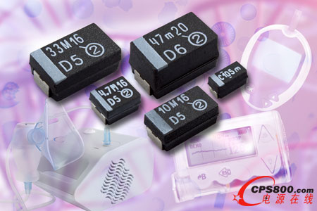 Vishay發(fā)布用于醫(yī)療設(shè)備中的TANTAMOUNT®固鉭片式電容