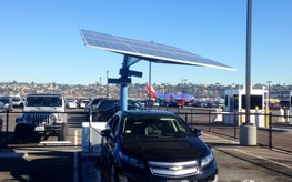 全球首個全自動移動電動汽車光伏充電站