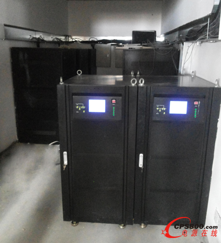 2臺樂科M2系列模塊化UPS在浦東機場并聯供電