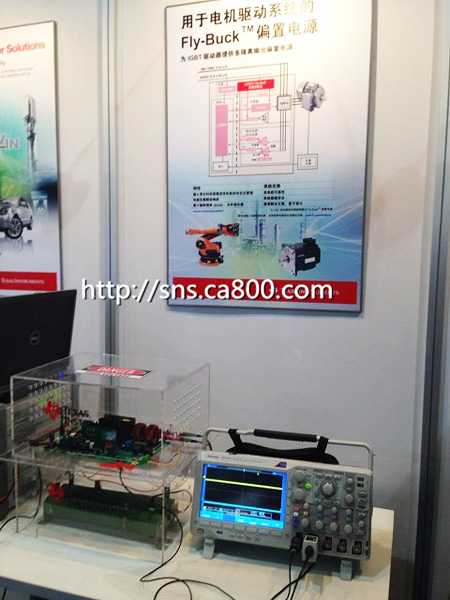 德州儀器Fly-BuckTM偏置電源系統(tǒng)效果演示在PCIM展大放光彩
