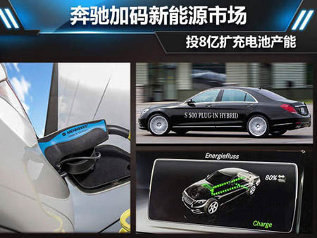 奔馳加碼新能源  投8億元擴(kuò)建電池產(chǎn)能