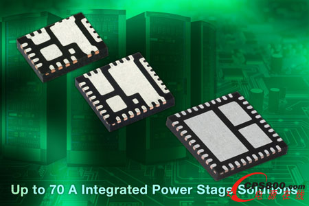 Vishay的VRPower®集成式DrMOS功率級實現高功率、高性能多相POL穩壓器