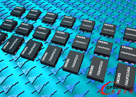 Diodes八引腳微型邏輯器件延長電池壽命