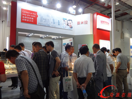 賽米控新產品+新形象亮相2014展會