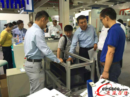 鷹峰風冷(3D復合相變散熱器)光伏逆變器解決方案亮相PCIM Asia  2015