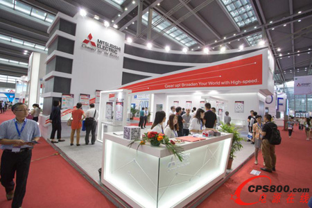 三菱電機CIOE 2015深圳展吸引大批參觀者關注