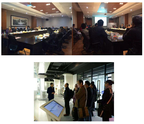 安科瑞接待現代設計集團領導參觀