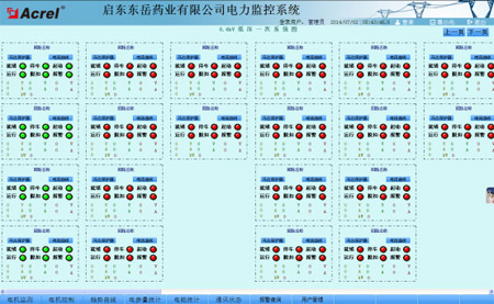Acrel-2000電力監控系統在啟東東岳藥業有限公司的應用