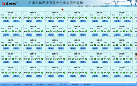 Acrel-2000電力監控系統在啟東東岳藥業有限公司的應用