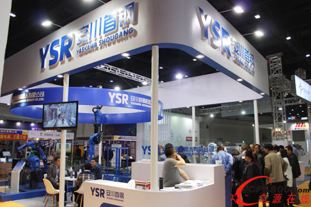 安川首鋼機(jī)器人盛裝亮相大連國際自動(dòng)化、儀器儀表展