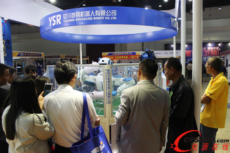 安川首鋼機(jī)器人盛裝亮相大連國際自動(dòng)化、儀器儀表展