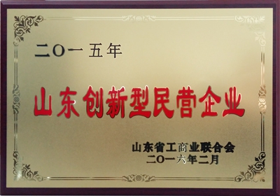 山東博奧斯喜獲“山東創新型民營企業”榮譽稱號