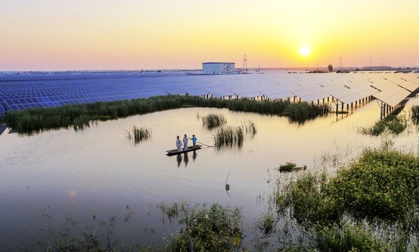 全國最大水上光伏發(fā)電量破10億