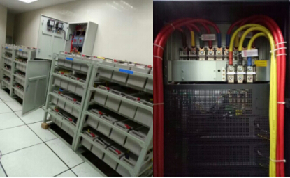 英威騰電源展開三相40KVA年度巡檢