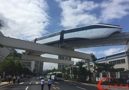 比亞迪“云軌”全球首發  正式進軍軌道交通領域