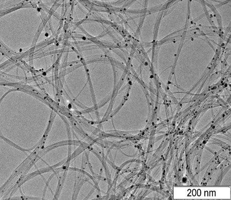 OCSiAl公司的TUBALL™單壁碳納米管透射電子顯微鏡圖像