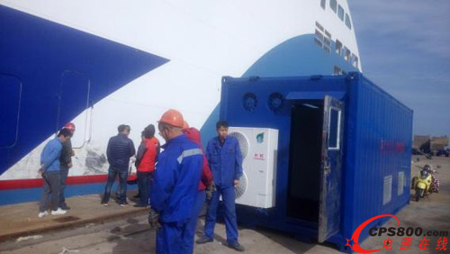 石島新港800KVA船電與岸電國內首次并網成功