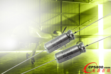 Vishay擴展通過MIL PRF-39006/33認證的液鉭電容器的電容范圍