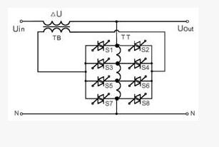 穩壓系統的原理電路圖