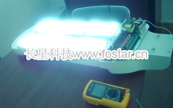 實驗中的LED路燈電源