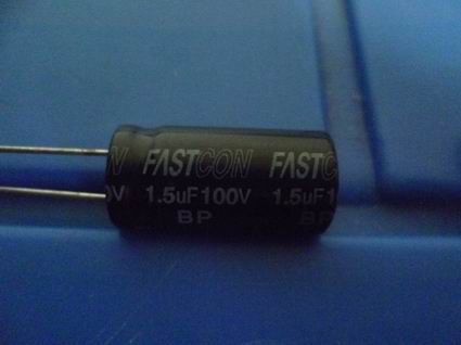 FASTCON BP雙極性電容器1.5UF100V  10X15