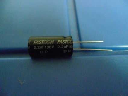 FASTCON無極性電容器2.2UF100V  10X15